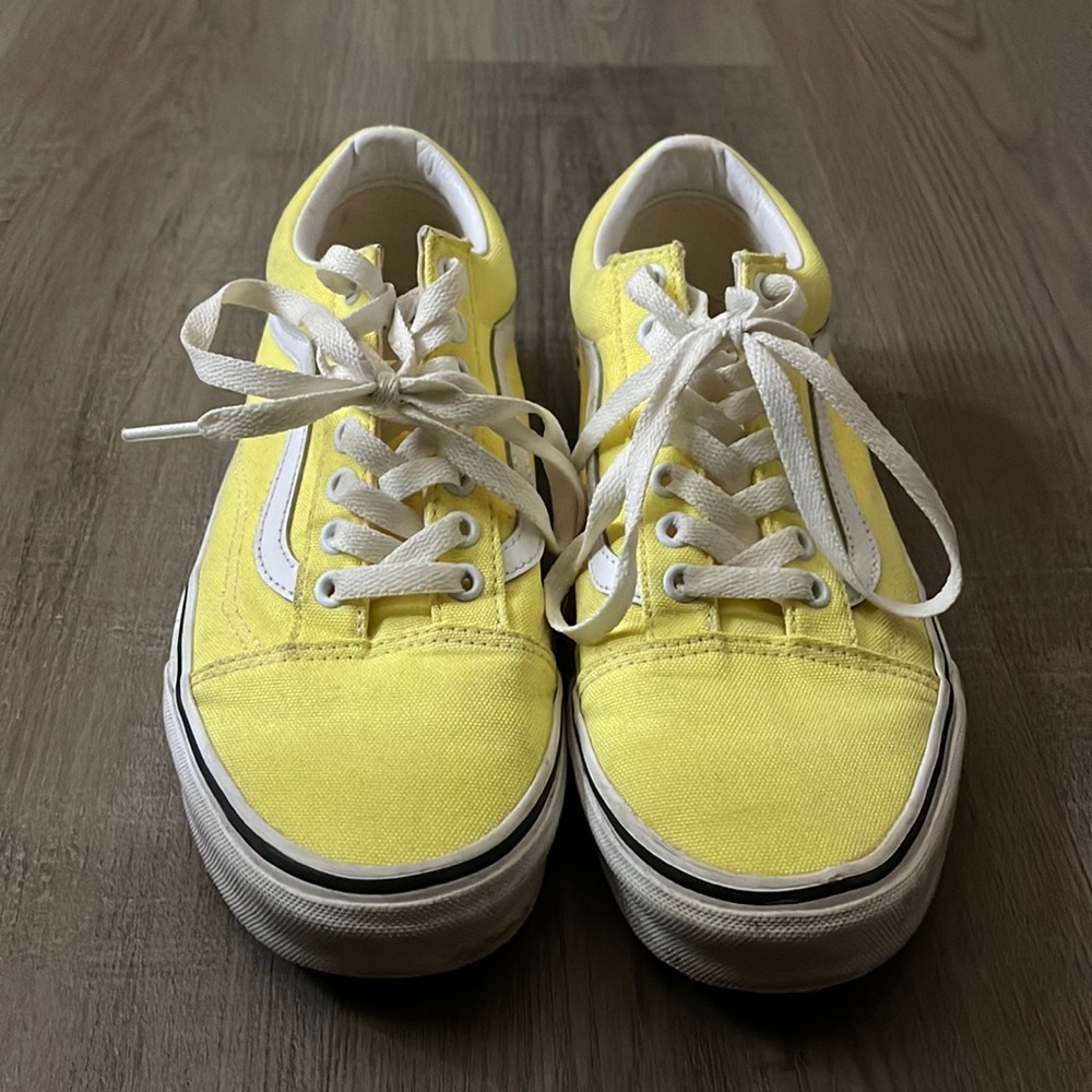Vans Yellow Old Skool Shoe